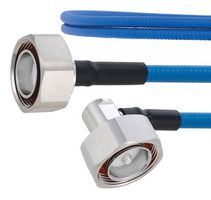 FAIRVIEW MICROWAVE FMCA1858-24 RF / Coaxial Cable Assembly, 24 ", 610 mm, SPP-250-LLPL, 7/16 DIN Plug, 7/16 DIN Right Angle Plug