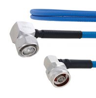 FAIRVIEW MICROWAVE FMCA1912-100CM PLENUM LOW PIM RA 4.3-10 MALE TO RA N MALE CABLE SPP-250-LLPL COAX IN 100 CM USING TIMES MICROWAVE PARTS