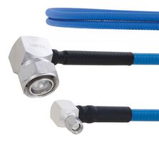 FAIRVIEW MICROWAVE FMCA1919-12 RF / Coaxial Cable Assembly, 12 ", 305 mm, SPP-250-LLPL, 4.3/10 Right Angle Plug