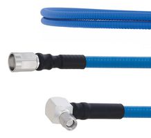 FAIRVIEW MICROWAVE FMCA1929-12 RF / Coaxial Cable Assembly, 12 ", 305 mm, SPP-250-LLPL, SMA Right Angle Plug, NEX10 Plug, 50 ohm
