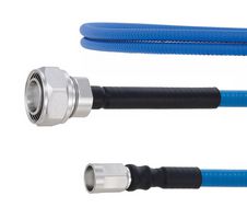 FAIRVIEW MICROWAVE FMCA1933-150CM PLENUM LOW PIM 4.3-10 MALE TO NEX10 MALE CABLE SPP-250-LLPL COAX IN 150 CM USING TIMES MICROWAVE PARTS