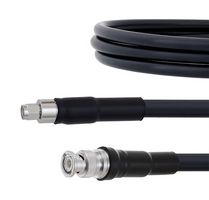 FAIRVIEW MICROWAVE FMCA1967-60 SMA MALE PLUG TO BNC MALE PLUG CABLE LMR-400 COAX UP TO 4 GHZ, 1.5 VSWR IN 60 INCH WITH TIMES MICROWAVE CONNECTORS