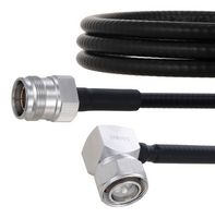 FAIRVIEW MICROWAVE FMCA2002-24 RF / Coaxial Cable Assembly, 24 ", 610 mm, SPO-250, 4.3/10 Right Angle Plug, 4.3/10 Jack, 50 ohm