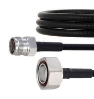 FAIRVIEW MICROWAVE FMCA2003-60 OUTDOOR RATED LOW PIM 4.3-10 FEMALE TO 7-16 DIN MALE CABLE SPO-250 COAX IN 60 INCH USING TIMES MICROWAVE PARTS