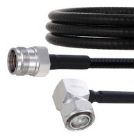 FAIRVIEW MICROWAVE FMCA2019-12 RF / Coaxial Cable Assembly, 12 ", 305 mm, SPF-250, 4.3/10 Right Angle Plug, 4.3/10 Jack, 50 ohm