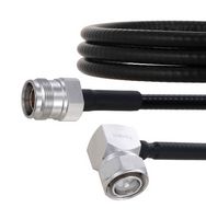 FAIRVIEW MICROWAVE FMCA2019-36 FIRE RATED LOW PIM RA 4.3-10 MALE TO 4.3-10 FEMALE CABLE SPF-250 COAX IN 36 INCH USING TIMES MICROWAVE PARTS