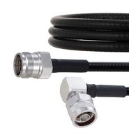 FAIRVIEW MICROWAVE FMCA2022-48 FIRE RATED LOW PIM 4.3-10 FEMALE TO RA N MALE CABLE SPF-250 COAX IN 48 INCH USING TIMES MICROWAVE PARTS
