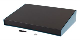HAMMOND 1456RL1BKBU Alojamiento Metálico, Con Inclinación, Instrument, Aluminio, 89 mm, 432 mm, 287 mm, IP31