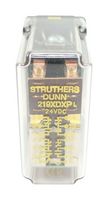 STRUTHERS-DUNN 219XDXPL-115/125VDC Power Relay, 4PDT, 125 VDC, 10 A, 219 Series, Socket, Non Latching