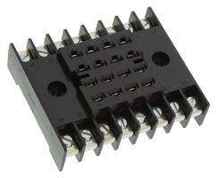 TE CONNECTIVITY - AGASTAT CR0095 Relay Socket, Panel, Screw, 2 Pins, 10 A