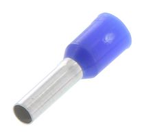 WEIDMULLER 1333100000 Wire Ferrule, Single Wire, 14 AWG, 2.5 mm², 8 mm, Blue