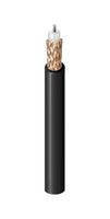 BELDEN 8261 010500 Coaxial Cable, RG11, Tinned Copper, 10.3 mm, 75 ohm, Black