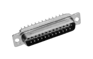 TE CONNECTIVITY - AMP 205560-2 D Sub Connector, Standard, Plug, AMPLIMITE 109 Series, 25 Contacts, DB, Crimp