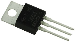 ONSEMI MC7905CTG Regulador de Voltaje LDO Fijo, 7905, -35V a -10V, Caída de 1.3V, Salida de -5V y 1A, TO-220-3