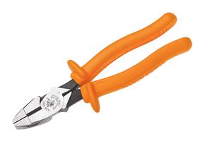 KLEIN TOOLS D2000-9NEINS INSUL LINEMAN PLIER, SIDE CUT, 9.625"