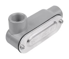 ABB - THOMAS & BETTS DALL-2-CG Conduit Fitting, w/ Cover and Gasket, LL, 3/4 ", 7.3 cu.in, Diecast Aluminum Alloy, 5.17 "
