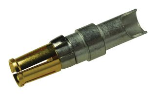 HARTING 09 69 181 7422 D Sub Contact, D-Sub Connectors, Socket (Female), Copper, Gold Plated Contacts, 10 AWG, 12 AWG