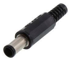LUMBERG 1636 04 DC Power Connector, Plug, 2 A, 1 mm, 9.5 mm, Cable Mount, Solder