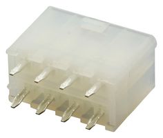 MOLEX 39-28-1083 Pin Header, Vertical, 94V-2, Power, Wire-to-Board, 4.2 mm, 2 Rows, 8 Contacts