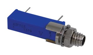 VISHAY M43P103KB30T601 Trimmer, Multi Turn, Cermet, Side Adjust, 10 kohm, Through Hole, 18 Turns