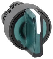 SCHNEIDER ELECTRIC ZB5AK1533 Switch Actuator, Green, Schneider Harmony XB5 Series 22mm Illuminated Selector Switches