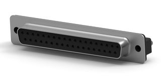 AMP - TE CONNECTIVITY 2-5747709-0 D Sub Connector, Standard, Receptacle, AMPLIMITE HD-20 Series, 37 Contacts, DC, Solder