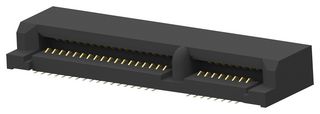 TE CONNECTIVITY 2041119-1 Conector Borde de Tarjeta, Mini PCIe, Lado Doble, 1 mm, 52 Contactos, Montaje Superficial