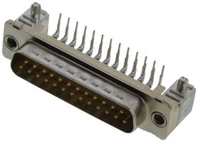 MOLEX 173109-1928 D Sub Connector, 25 Contacts, Plug, Solder, DB, 173109 Series, Steel Body