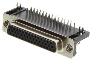 MOLEX 173113-0001 D Sub Connector, High Density, Receptacle, 173113 Series, 44 Contacts, DB, Solder