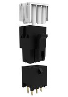 MOLEX 206832-0401 Pin Header, Power, 3 mm, 2 Rows, 4 Contacts, Through Hole Straight, Micro-Fit+ 206832 Series