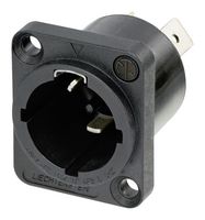 NEUTRIK NAC3MPX-WOT-TOP High Power Connector, 2 + PE Contact, powerCON TRUE1 Series, Plug, 250 VAC, 20 A, Panel Mount