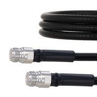 FAIRVIEW MICROWAVE FMCA2049-150CM FIRE RATED LOW PIM N FEMALE TO N FEMALE CABLE SPF-375 COAX IN 150 CM USING TIMES MICROWAVE PARTS