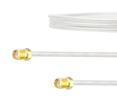 FAIRVIEW MICROWAVE FMCA2099-12 SMA FEMALE TO SMA FEMALE CABLE FM-SR086TB COAX IN 12 INCH