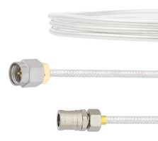 FAIRVIEW MICROWAVE FMCA2100-12 SMA MALE TO SMB PLUG CABLE FM-SR086TB COAX IN 12 INCH