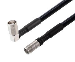 FAIRVIEW MICROWAVE FMCA2265-200CM LOW PIM RA NEX10 MALE TO NEX10 FEMALE CABLE 1-4 INCH SUPERFLEXIBLE COAX IN 200 CM