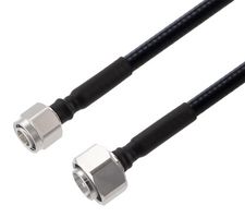 FAIRVIEW MICROWAVE FMCA2362-12 LOW PIM 2.2-5 MALE TO 4.3-10 MALE CABLE 1-4 INCH SUPERFLEXIBLE COAX IN 12 INCH