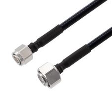 FAIRVIEW MICROWAVE FMCA2362-100CM LOW PIM 2.2-5 MALE TO 4.3-10 MALE CABLE 1-4 INCH SUPERFLEXIBLE COAX IN 100 CM
