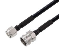 FAIRVIEW MICROWAVE FMCA2364-100CM LOW PIM 2.2-5 MALE TO 4.3-10 FEMALE CABLE 1-4 INCH SUPERFLEXIBLE COAX IN 100 CM
