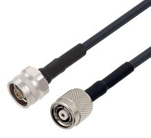 FAIRVIEW MICROWAVE FMCA2379-24 RF / Coaxial Cable Assembly, Low Loss, 24 ", 610 mm, LMR-240, N Type Plug, TNC RP Plug, 50 ohm