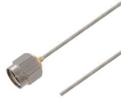 FAIRVIEW MICROWAVE FMCA2391-12 TEST PROBE SMA MALE TO STRAIGHT CUT LEAD CABLE FM-SR047TB COAX IN 12 INCH