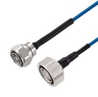 FAIRVIEW MICROWAVE FMCA2486-200CM LOW PIM 4.3-10 MALE TO 7-16 DIN MALE CABLE TFT-402-LF COAX IN 200 CM USING TIMES MICROWAVE COMPONENTS