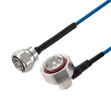 FAIRVIEW MICROWAVE FMCA2487-200CM LOW PIM 4.3-10 MALE TO RA 7-16 DIN MALE CABLE TFT-402-LF COAX IN 200 CM USING TIMES MICROWAVE COMPONENTS