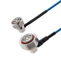 FAIRVIEW MICROWAVE FMCA2491-50CM LOW PIM RA 4.3-10 MALE TO RA 7-16 DIN MALE CABLE TFT-402-LF COAX IN 50 CM USING TIMES MICROWAVE COMPONENTS