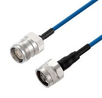 FAIRVIEW MICROWAVE FMCA2492-36 LOW PIM 4.3-10 FEMALE TO N MALE CABLE TFT-402-LF COAX IN 36 INCH USING TIMES MICROWAVE COMPONENTS
