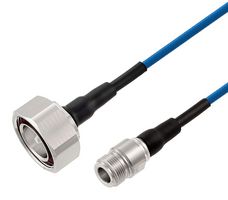 FAIRVIEW MICROWAVE FMCA2506-24 LOW PIM 7-16 DIN MALE TO N FEMALE CABLE TFT-402-LF COAX IN 24 INCH USING TIMES MICROWAVE COMPONENTS