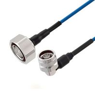 FAIRVIEW MICROWAVE FMCA2509-50CM LOW PIM 7-16 DIN MALE TO RA N MALE CABLE TFT-402-LF COAX IN 50 CM USING TIMES MICROWAVE COMPONENTS