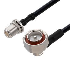 FAIRVIEW MICROWAVE FMCA2544-12 RF / Coaxial Cable Assembly, 12 ", 305 mm, SPF-250, 7/16 DIN Right Angle Plug