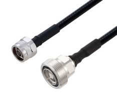 FAIRVIEW MICROWAVE FMCA2545-200CM FIRE RATED LOW PIM 7-16 DIN FEMALE TO N MALE CABLE SPF-250 COAX USING TIMES MICROWAVE PARTS
