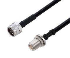 FAIRVIEW MICROWAVE FMCA2547-200CM FIRE RATED LOW PIM N MALE-N FEM BLKD CBL
