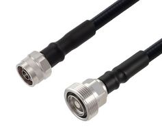 FAIRVIEW MICROWAVE FMCA2553-150CM FIRE RATED LOW PIM 7-16 DIN FEMALE TO N MALE CABLE SPF-375 COAX USING TIMES MICROWAVE PARTS